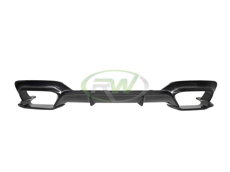 RW Carbon BMW F06 F12 F13 M6 3D Style Carbon Fiber Diffuser-Exterior-Silicon Valley Bimmer