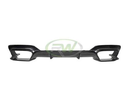 RW Carbon BMW F06 F12 F13 M6 3D Style Carbon Fiber Diffuser-Exterior-Silicon Valley Bimmer