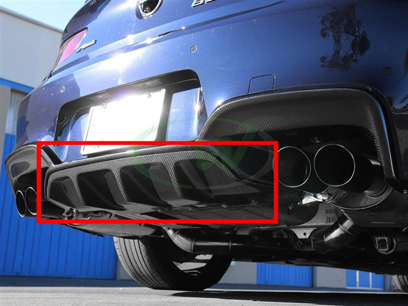 RW Carbon BMW F06 F12 F13 M6 Carbon Fiber Center Diffuser-Exterior-Silicon Valley Bimmer