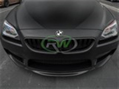 RW Carbon BMW F06 F12 F13 M6 Center CF Front Lip Spoiler-Exterior-Silicon Valley Bimmer