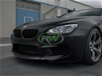 RW Carbon BMW F06 F12 F13 M6 Center CF Front Lip Spoiler-Exterior-Silicon Valley Bimmer