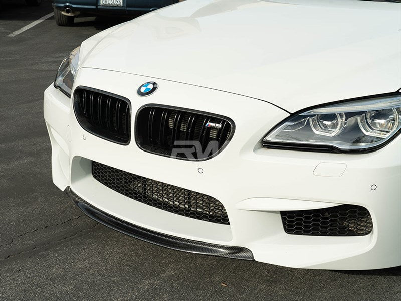 RW Carbon BMW F06 F12 F13 M6 Center CF Front Lip Spoiler-Exterior-Silicon Valley Bimmer