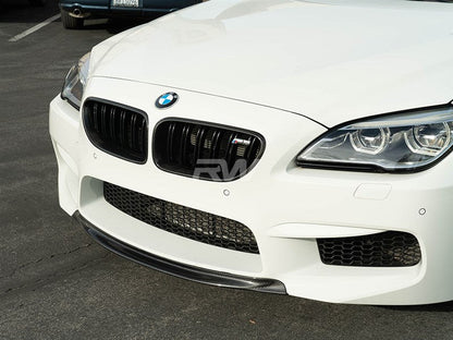 RW Carbon BMW F06 F12 F13 M6 Center CF Front Lip Spoiler-Exterior-Silicon Valley Bimmer
