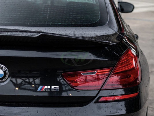 RW Carbon BMW F06 F13 GTX Style Carbon Fiber Trunk Spoiler-Exterior-Silicon Valley Bimmer
