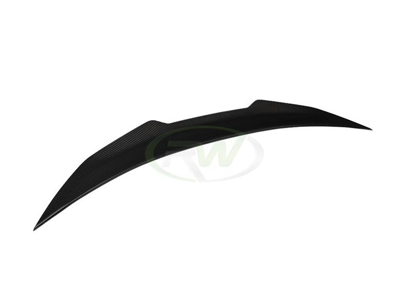 RW Carbon BMW F06 F13 GTX Style Carbon Fiber Trunk Spoiler-Exterior-Silicon Valley Bimmer