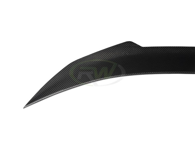 RW Carbon BMW F06 F13 GTX Style Carbon Fiber Trunk Spoiler-Exterior-Silicon Valley Bimmer