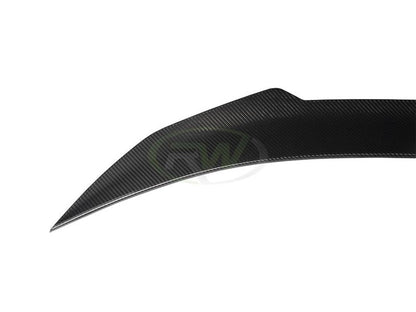 RW Carbon BMW F06 F13 GTX Style Carbon Fiber Trunk Spoiler-Exterior-Silicon Valley Bimmer