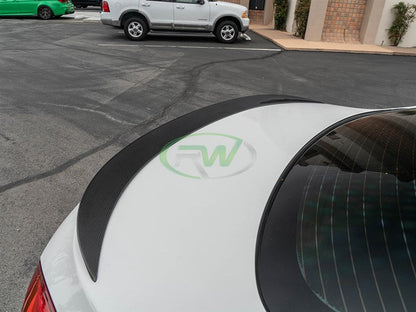 RW Carbon BMW F06 F13 Perf Style Carbon Fiber Trunk Spoiler-Exterior-Silicon Valley Bimmer