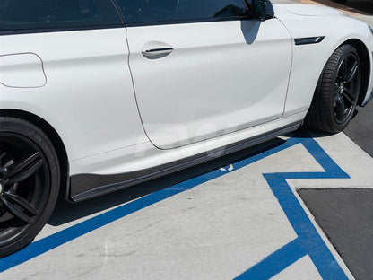 RW Carbon BMW F06/F12/F13 CF Side Skirt Extensions-Exterior-Silicon Valley Bimmer