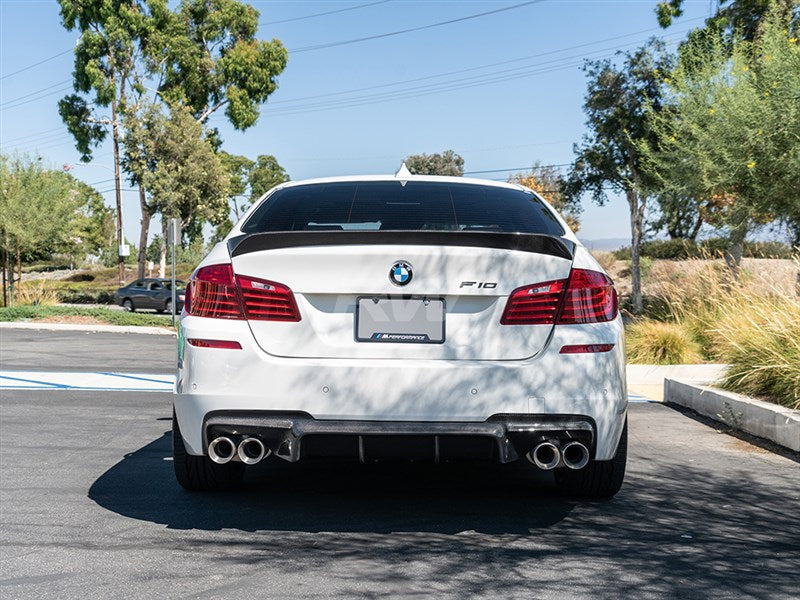 RW Carbon BMW F10 DTM Carbon Fiber Trunk Spoiler-Exterior-Silicon Valley Bimmer