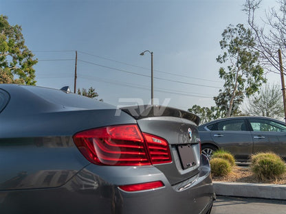 RW Carbon BMW F10 DTM Carbon Fiber Trunk Spoiler-Exterior-Silicon Valley Bimmer