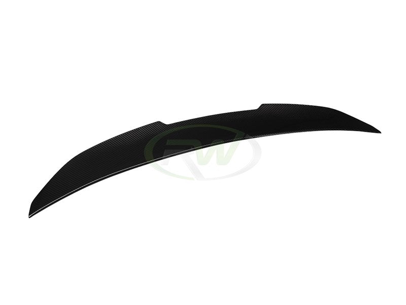 RW Carbon BMW F10 GTX Carbon Fiber Trunk Spoiler-Exterior-Silicon Valley Bimmer