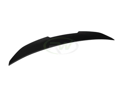 RW Carbon BMW F10 GTX Carbon Fiber Trunk Spoiler-Exterior-Silicon Valley Bimmer