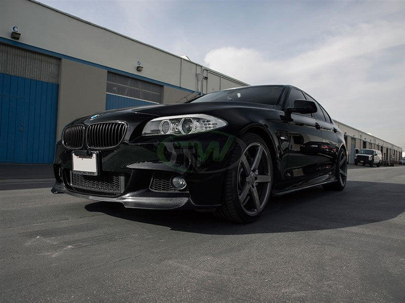 RW Carbon BMW F10 M Sport DTM Carbon Fiber Front Lip-Exterior-Silicon Valley Bimmer