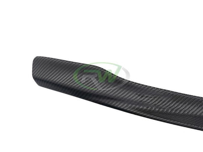 RW Carbon BMW F10 M5 Center Carbon Fiber Front Spoiler-Exterior-Silicon Valley Bimmer