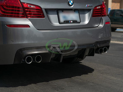 RW Carbon BMW F10 M5 DTM Carbon Fiber Rear Diffuser-Exterior-Silicon Valley Bimmer