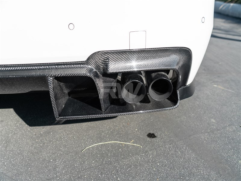 RW Carbon BMW F10 M5 GTX Style Carbon Fiber Diffuser-Exterior-Silicon Valley Bimmer
