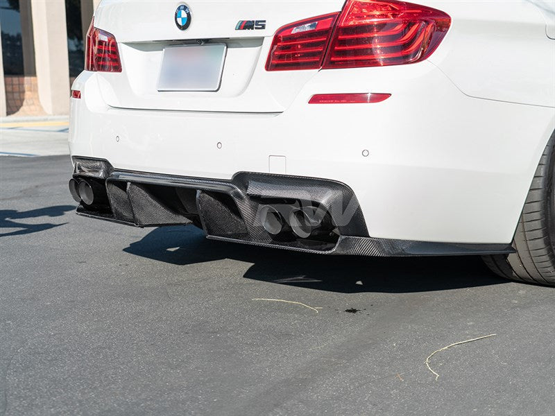 RW Carbon BMW F10 M5 GTX Style Carbon Fiber Diffuser-Exterior-Silicon Valley Bimmer