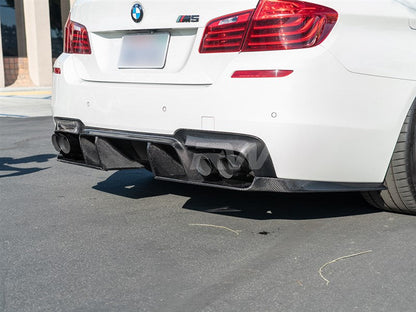 RW Carbon BMW F10 M5 GTX Style Carbon Fiber Diffuser-Exterior-Silicon Valley Bimmer