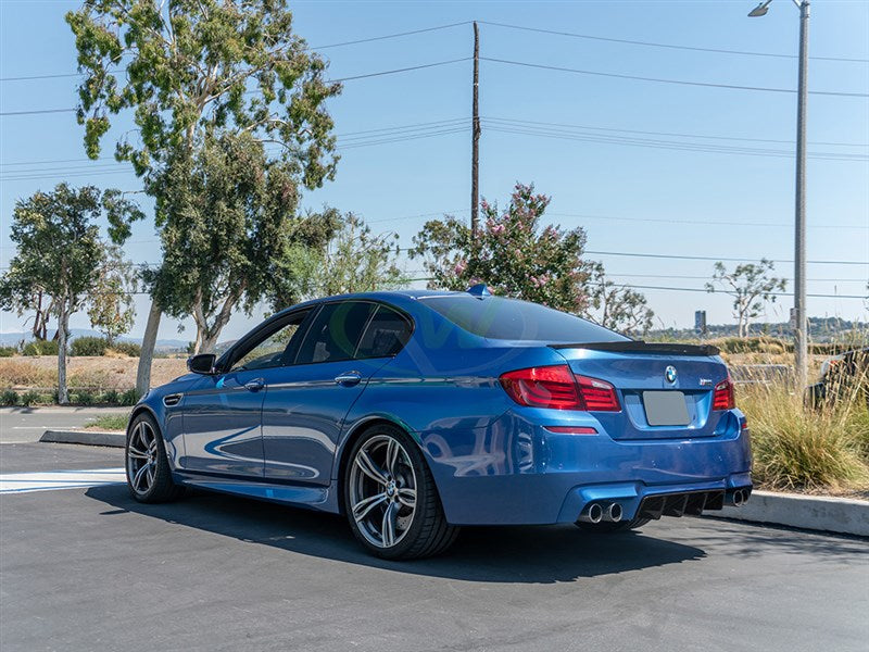 RW Carbon BMW F10 M5 Type I Carbon Fiber Center Diffuser-Exterior-Silicon Valley Bimmer