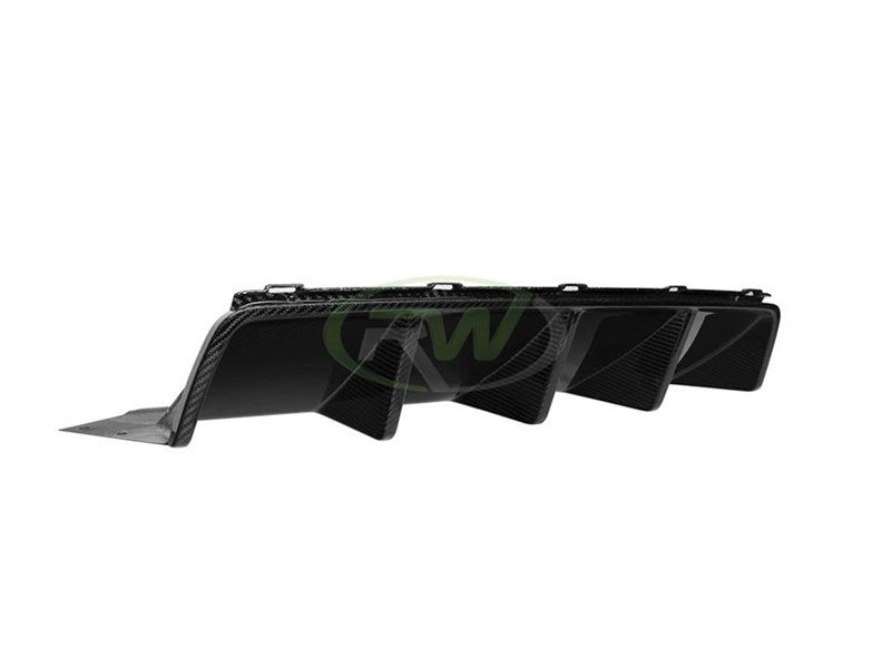 RW Carbon BMW F10 M5 Type I Carbon Fiber Center Diffuser-Exterior-Silicon Valley Bimmer