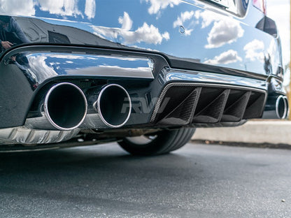RW Carbon BMW F10 M5 Type I Carbon Fiber Center Diffuser-Exterior-Silicon Valley Bimmer