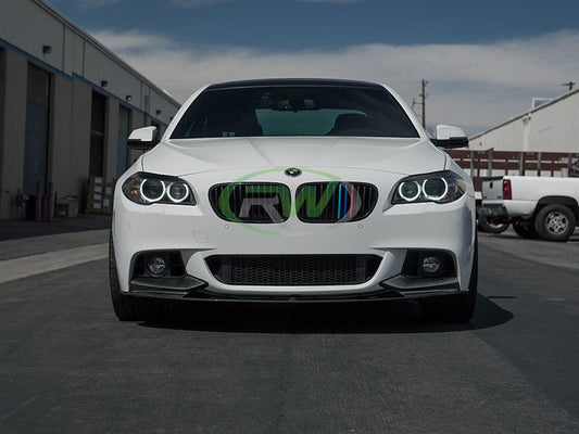 RW Carbon BMW F10 Performance Style CF Front Lip Spoiler-Exterior-Silicon Valley Bimmer