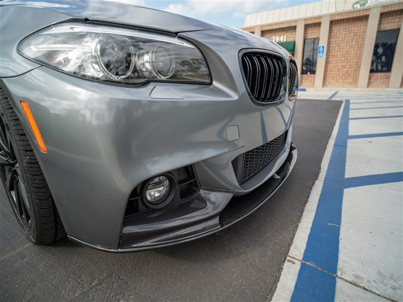 RW Carbon BMW F10 Performance Style CF Front Lip Spoiler-Exterior-Silicon Valley Bimmer