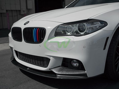 RW Carbon BMW F10 Performance Style CF Front Lip Spoiler-Exterior-Silicon Valley Bimmer