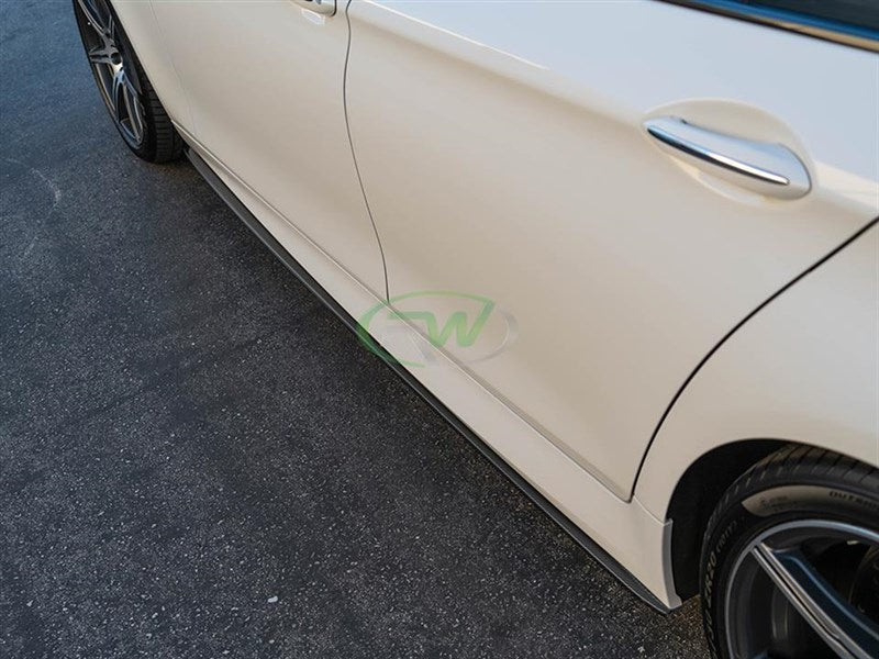 RW Carbon BMW F10/F11 CF Performance Style Side Skirts-Exterior-Silicon Valley Bimmer