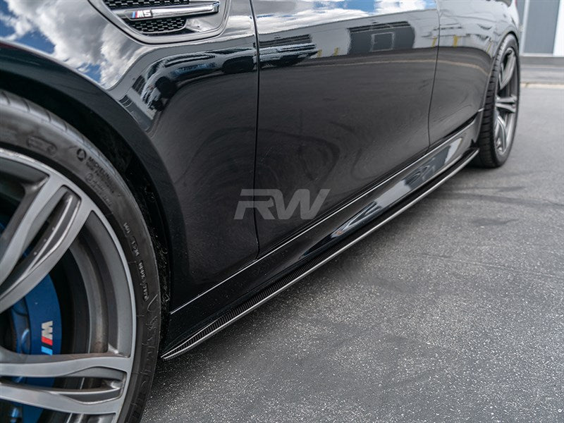 RW Carbon BMW F10/F11 CF Performance Style Side Skirts-Exterior-Silicon Valley Bimmer