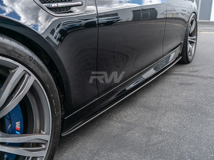 RW Carbon BMW F10/F11 CF Performance Style Side Skirts-Exterior-Silicon Valley Bimmer