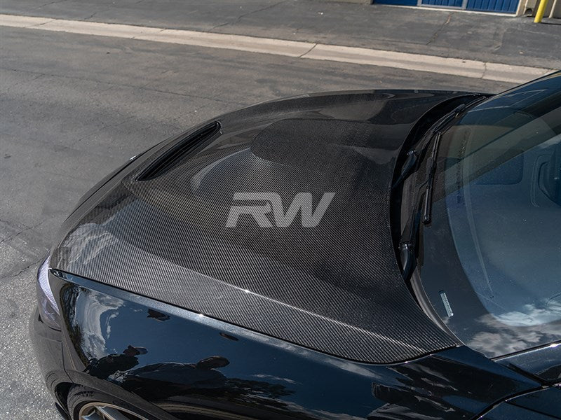 RW Carbon BMW F20 F22 F87 M2 GTS Style Carbon Fiber Hood-Exterior-Silicon Valley Bimmer