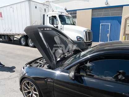 RW Carbon BMW F20 F22 F87 M2 GTS Style Carbon Fiber Hood-Exterior-Silicon Valley Bimmer