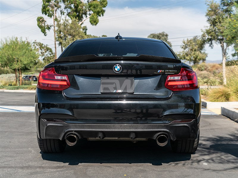 RW Carbon BMW F22 F23 3D Style Carbon Fiber Diffuser-Exterior-Silicon Valley Bimmer