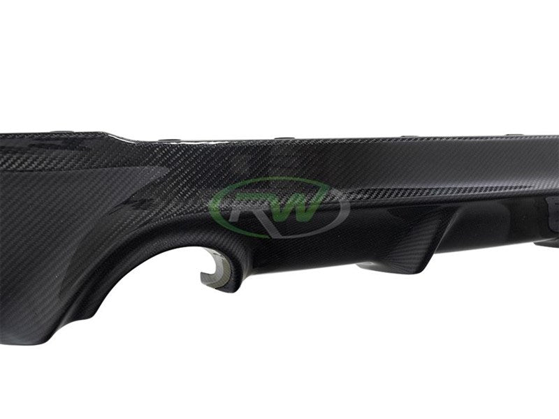 RW Carbon BMW F22 F23 3D Style Carbon Fiber Diffuser-Exterior-Silicon Valley Bimmer