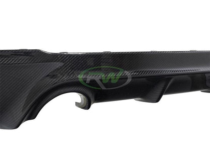 RW Carbon BMW F22 F23 3D Style Carbon Fiber Diffuser-Exterior-Silicon Valley Bimmer