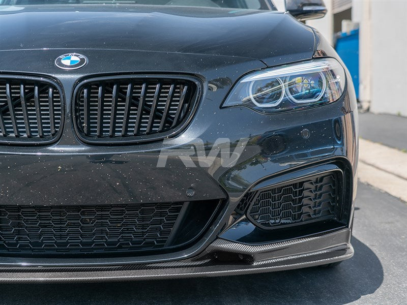 RW Carbon BMW F22 F23 3D Style Carbon Fiber Front Lip-Exterior-Silicon Valley Bimmer