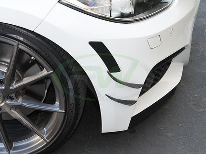 RW Carbon BMW F22 F23 Carbon Fiber Canards-Exterior-Silicon Valley Bimmer