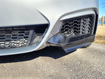 RW Carbon BMW F22 F23 Carbon Fiber Front Splitters-Exterior-Silicon Valley Bimmer