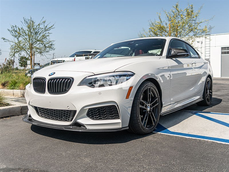 RW Carbon BMW F22 F23 Exotics Style CF Front Lip Spoiler-Exterior-Silicon Valley Bimmer