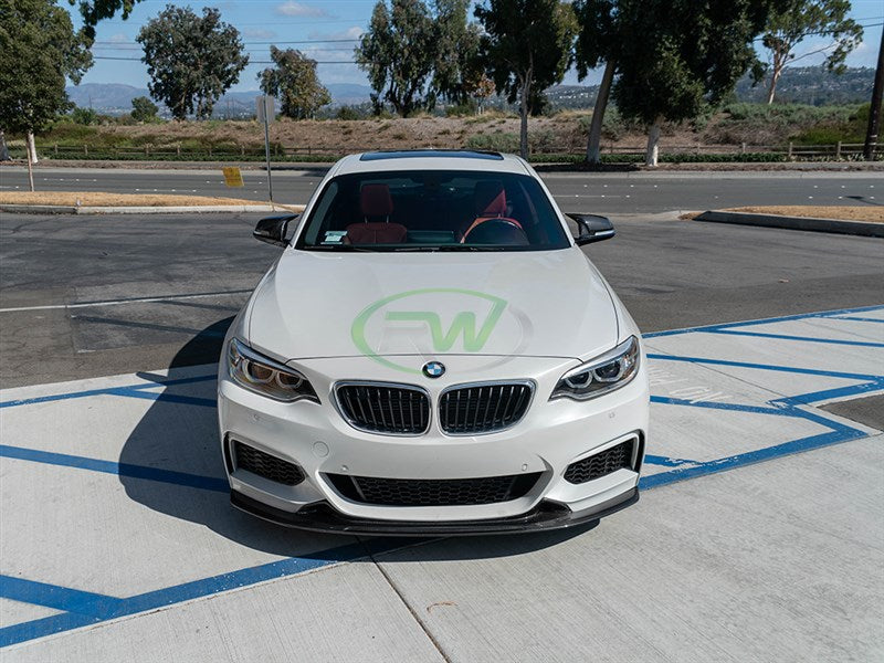 RW Carbon BMW F22 F23 Exotics Style CF Front Lip Spoiler-Exterior-Silicon Valley Bimmer