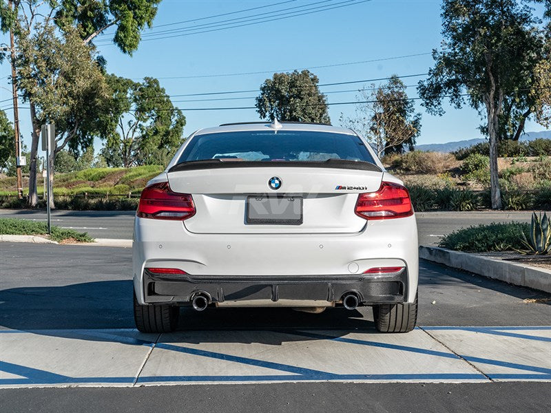 RW Carbon BMW F22 F23 Exotics Style CF Rear Diffuser-Exterior-Silicon Valley Bimmer