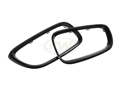 RW Carbon BMW F22 F23 F87 Carbon Fiber Grille Surrounds-Exterior-Silicon Valley Bimmer