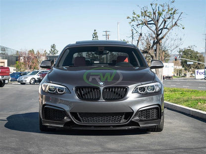 RW Carbon BMW F22 F23 Performance Style CF Front Lip-Exterior-Silicon Valley Bimmer