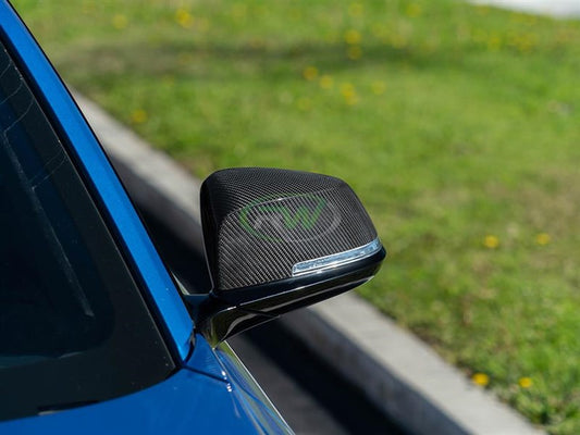RW Carbon BMW F22 F30 F32 Carbon Fiber Mirror Replacements-Exterior-Silicon Valley Bimmer