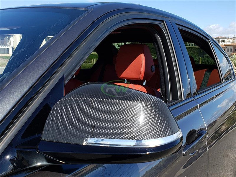 RW Carbon BMW F22 F30 F32 Carbon Fiber Mirror Replacements-Exterior-Silicon Valley Bimmer
