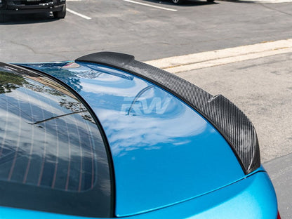 RW Carbon BMW F22 F87 CS Style Carbon Fiber Trunk Spoiler-Exterior-Silicon Valley Bimmer