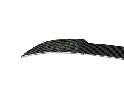 RW Carbon BMW F22 F87 CS Style Carbon Fiber Trunk Spoiler-Exterior-Silicon Valley Bimmer