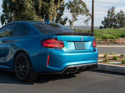 RW Carbon BMW F22 F87 RWS Carbon Fiber Trunk Spoiler-Exterior-Silicon Valley Bimmer